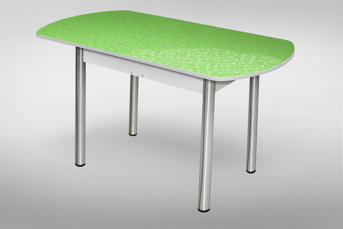 Кухонный стол раздвижной. Стол Европейский раздвижной пластик/хром. Стол "Европейский" раздвижной (ЛДСП/хром). Стол пристенный, 1100(1400)х700хх750, серый. Стол Европейский раздвижной пластик 4040/хром.